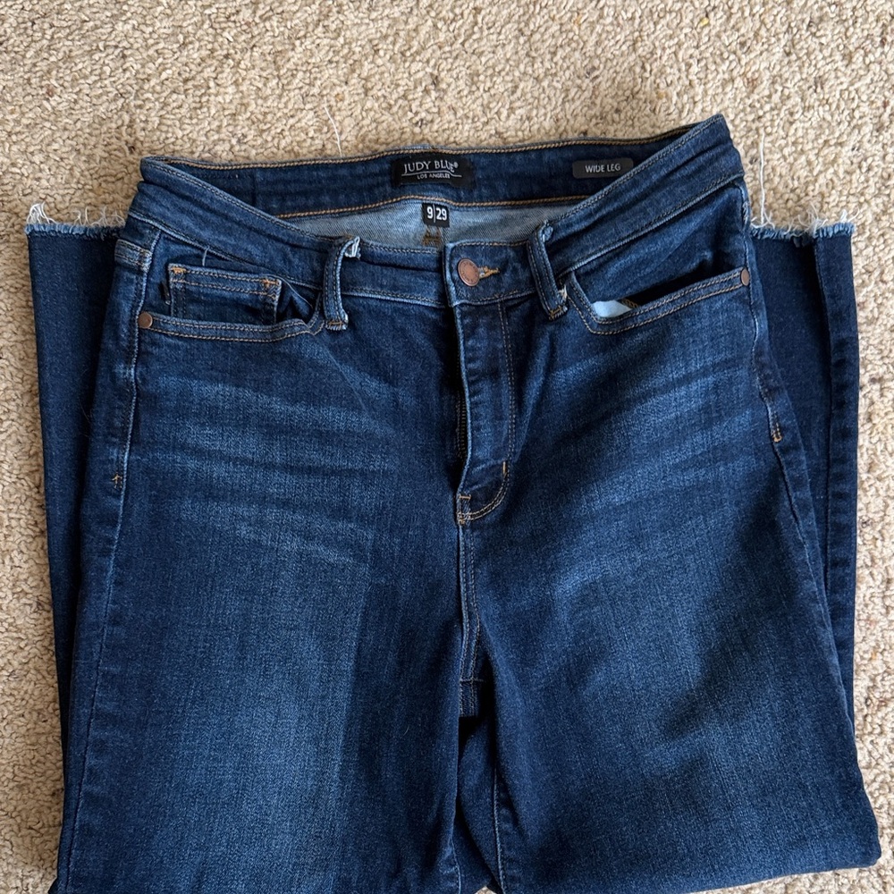 Judy Blue Women's Indigo Straight Leg Jeans sz 9/29